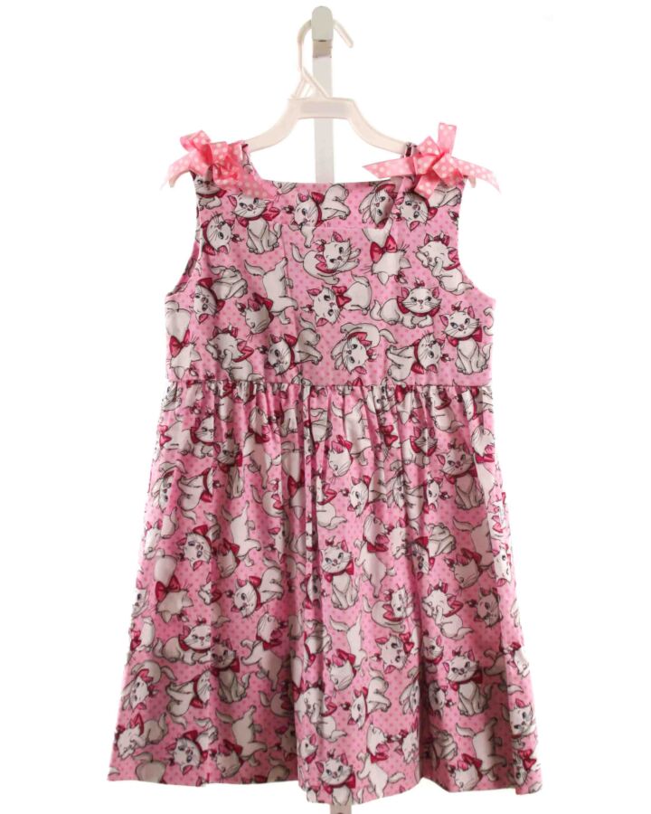 NO TAG  PINK  PRINT  DRESS