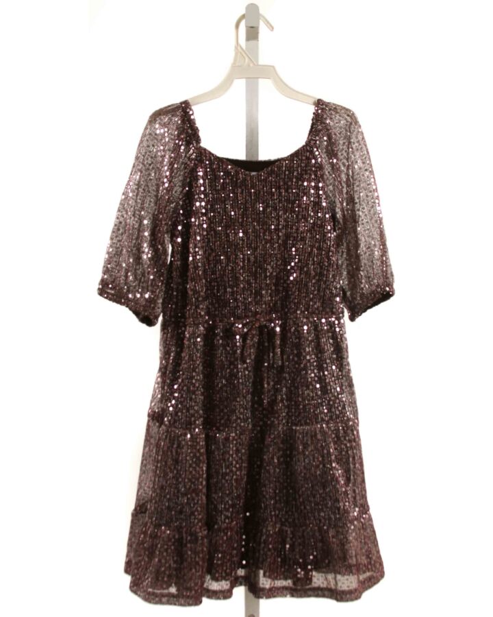 SPEECHLESS  PINK   SEQUINED PARTY DRESS