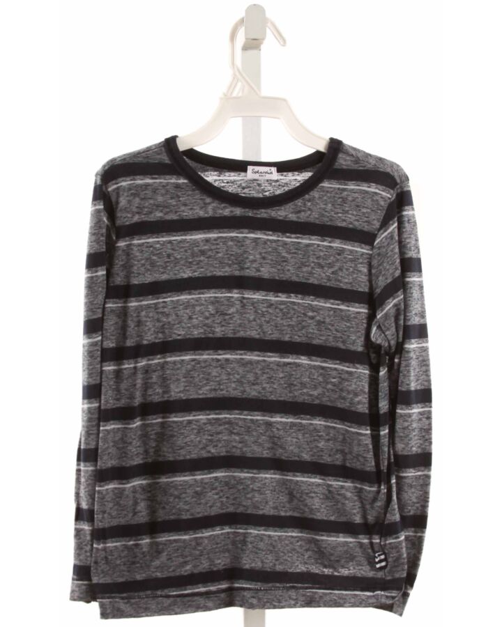 SPLENDID  NAVY  STRIPED  KNIT LS SHIRT