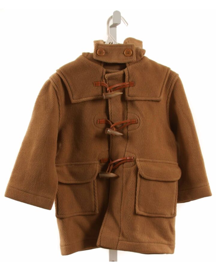 PAPO D'ANJO  BROWN WOOL   OUTERWEAR