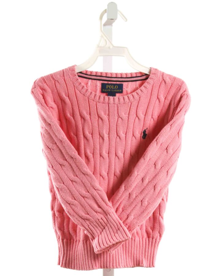 POLO BY RALPH LAUREN  PINK    SWEATER