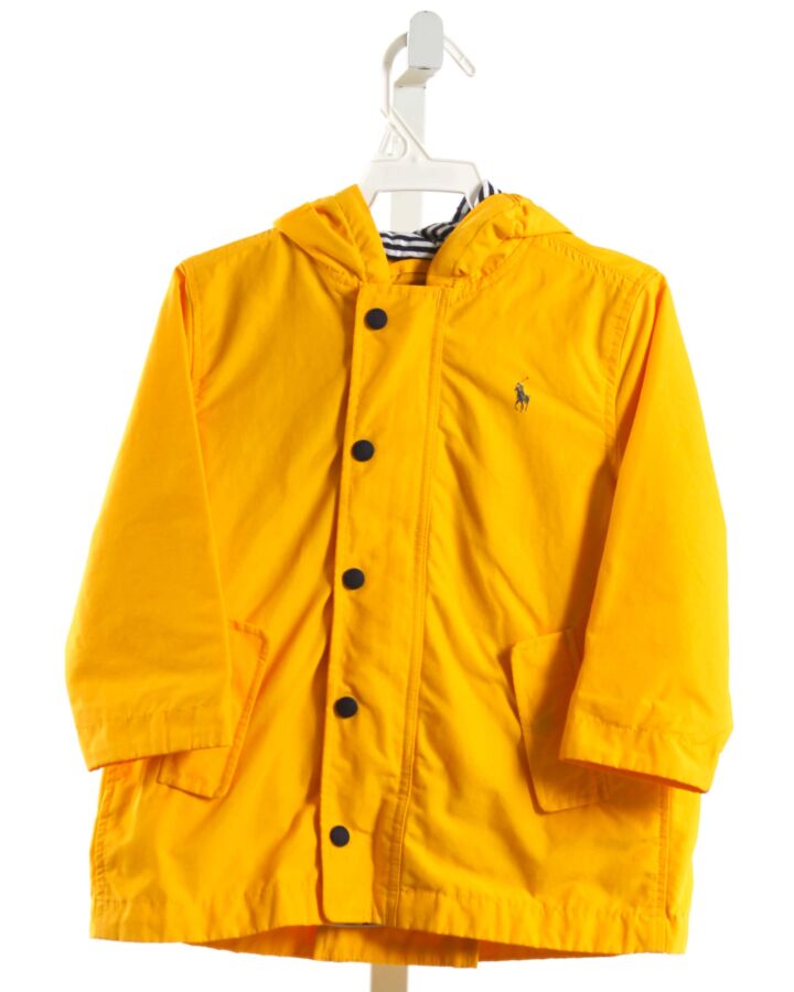 RALPH LAUREN  YELLOW    RAINCOAT