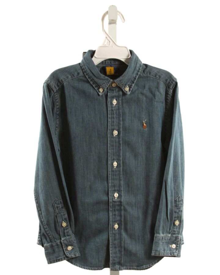 POLO BY RALPH LAUREN  CHAMBRAY    DRESS SHIRT