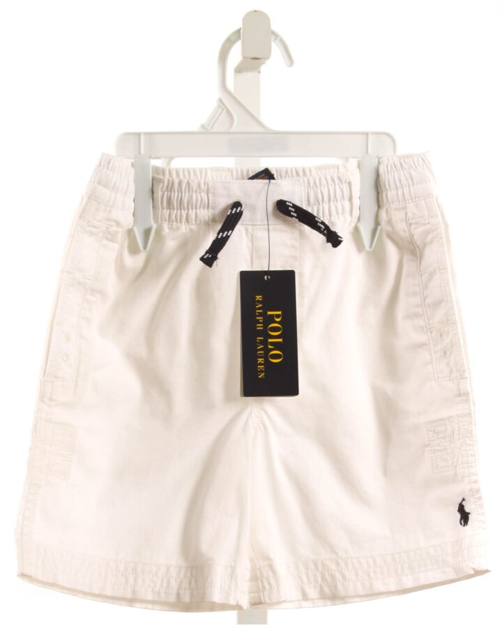 POLO BY RALPH LAUREN  WHITE    SHORTS
