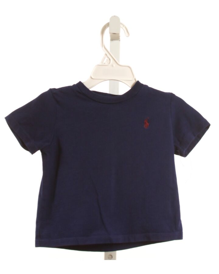 RALPH LAUREN  NAVY    KNIT SS SHIRT
