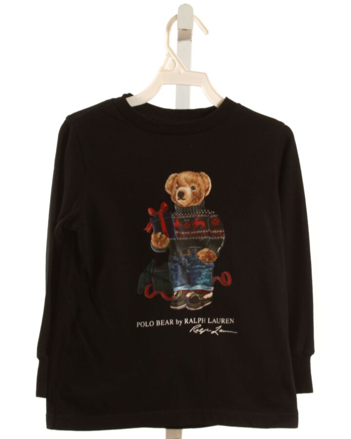 POLO BY RALPH LAUREN  BLACK  PRINT  T-SHIRT