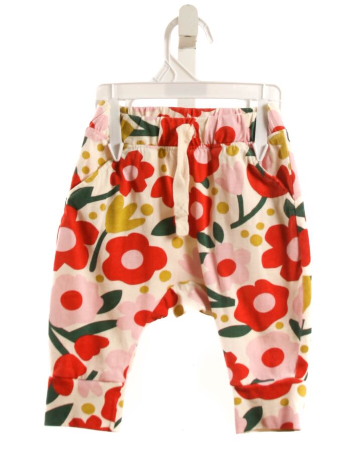 HANNA ANDERSSON  RED  FLORAL  PANTS