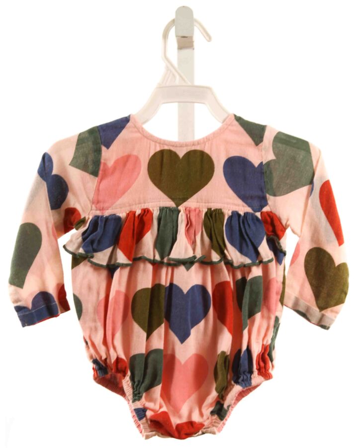 PINK CHICKEN  MULTI-COLOR    BUBBLE WITH RUFFLE