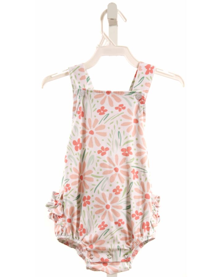 STITCHY FISH  LT PINK  FLORAL  KNIT BUBBLE WITH RUFFLE