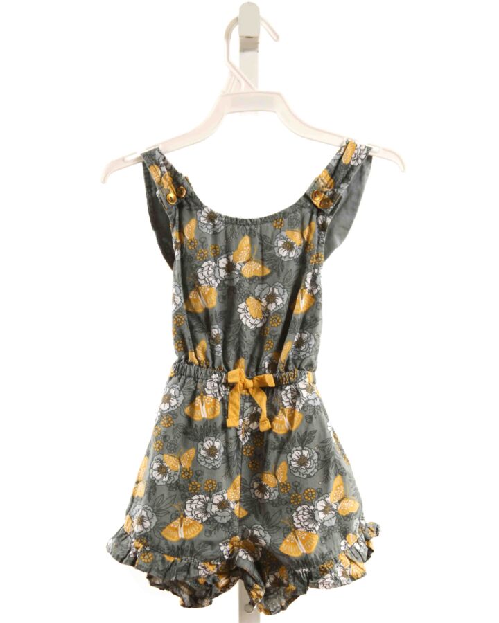 MAGGIE & ZOE  GRAY  FLORAL  ROMPER