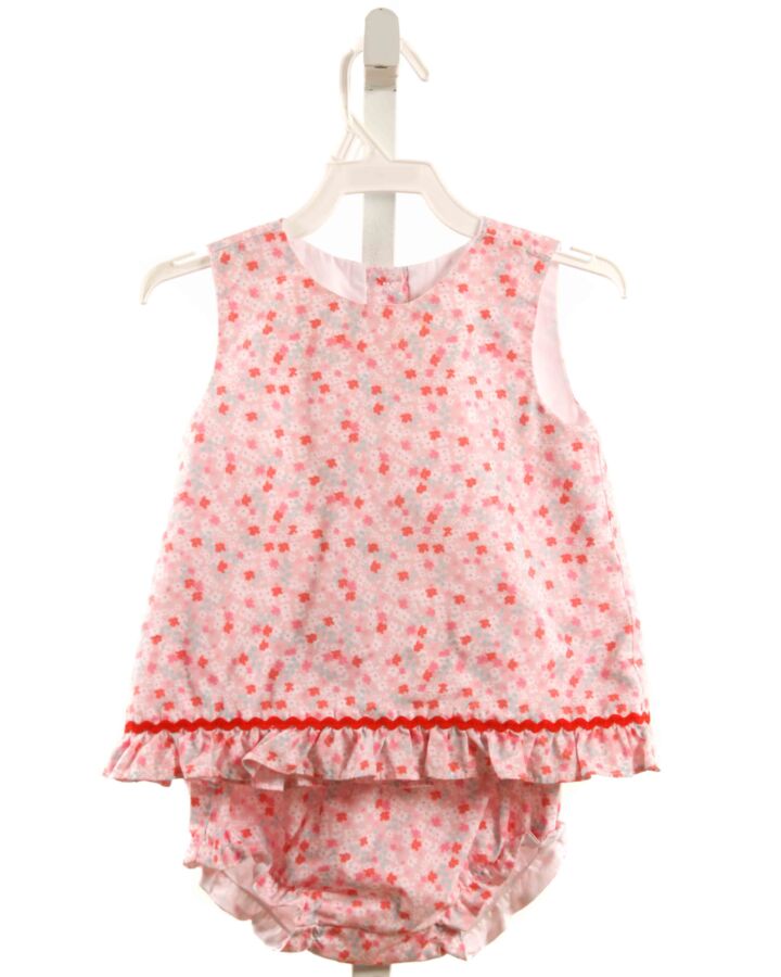STITCHY FISH  PINK  FLORAL  2-PIECE OUTFIT