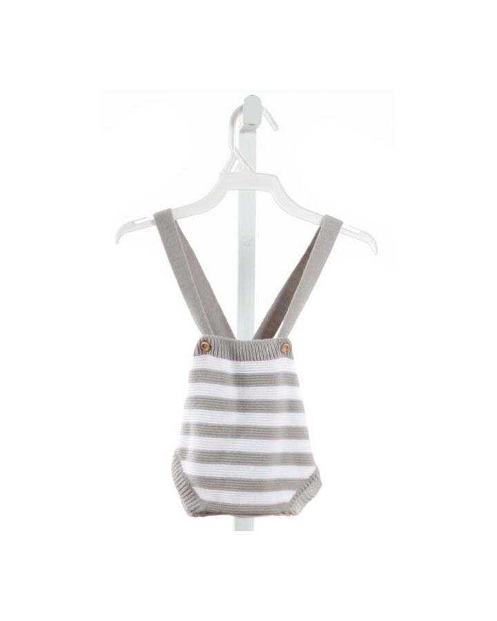 GREY ELEPHANT  GRAY  STRIPED  ROMPER