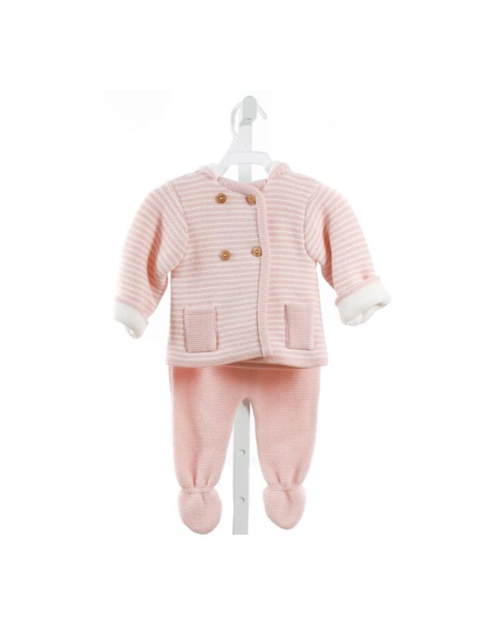 GREY ELEPHANT  PINK  STRIPED  2-PIECE OUTFIT