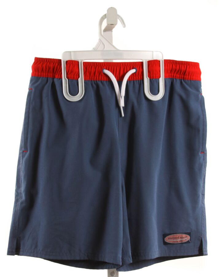 VINEYARD VINES  BLUE    SWIM TRUNKS