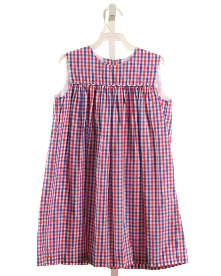 LITTLE ENGLISH  HOT PINK  PLAID  DRESS