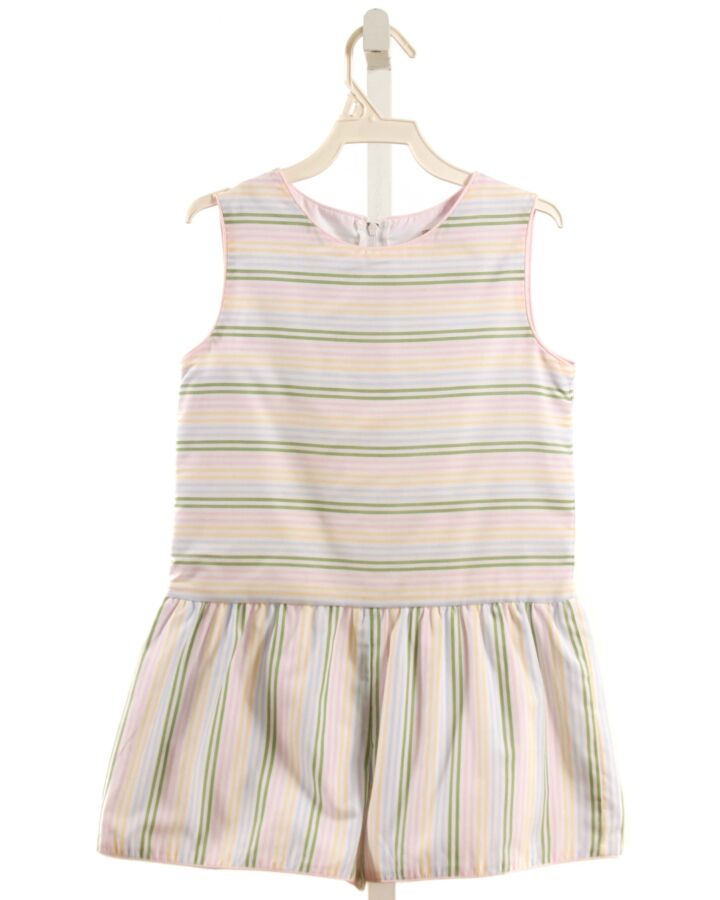 THE BEAUFORT BONNET COMPANY  MULTI-COLOR  STRIPED  ROMPER