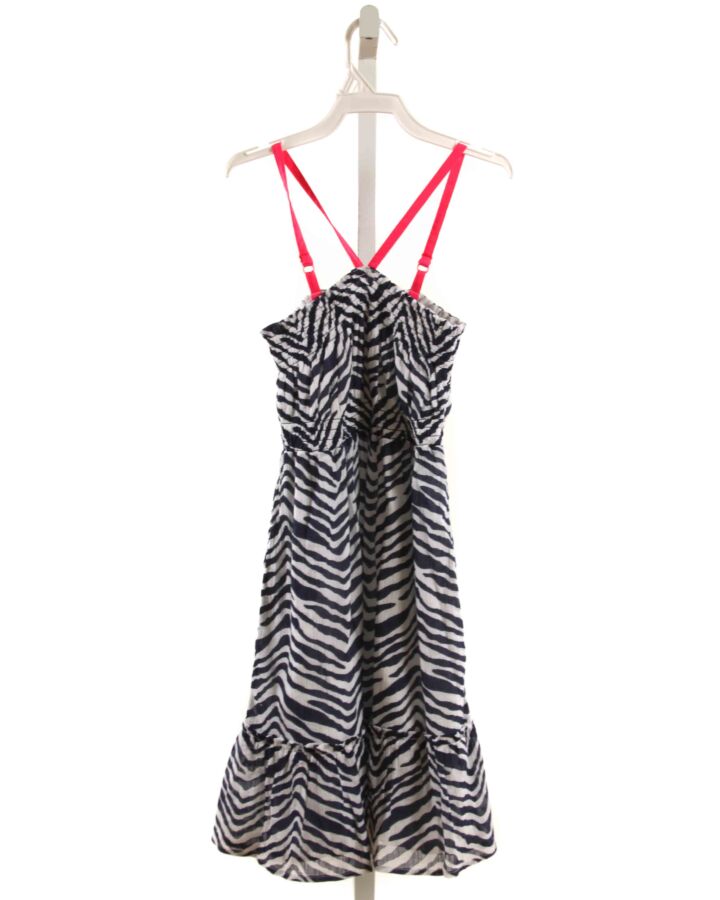 MINI BODEN  NAVY   SMOCKED DRESS