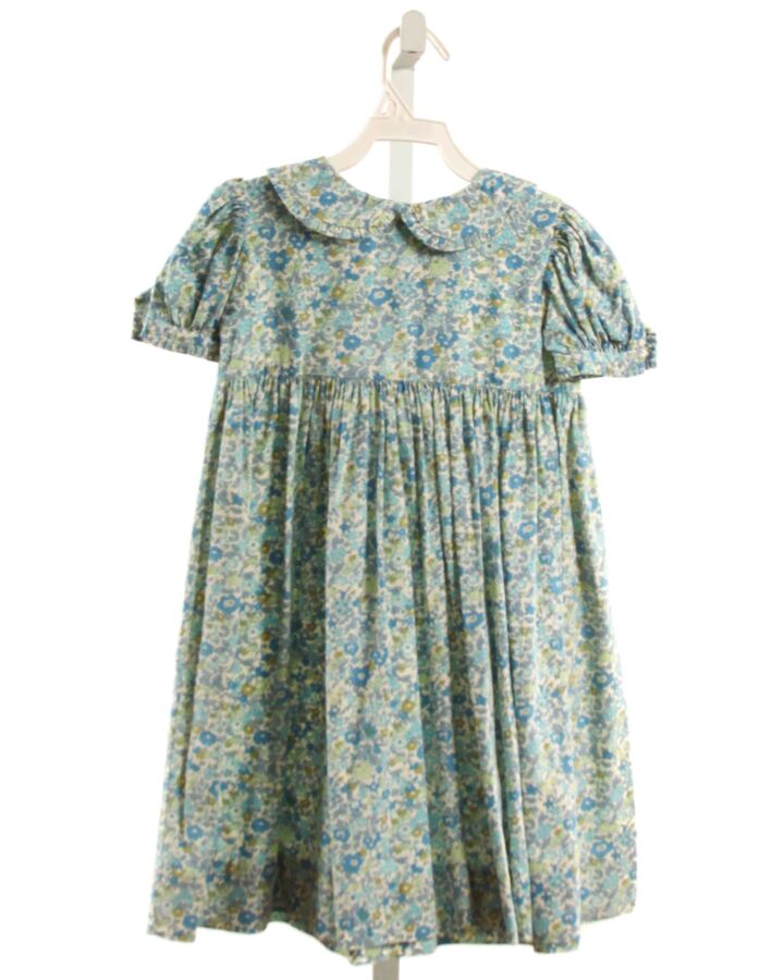 ORIENT EXPRESSED  BLUE  FLORAL  DRESS