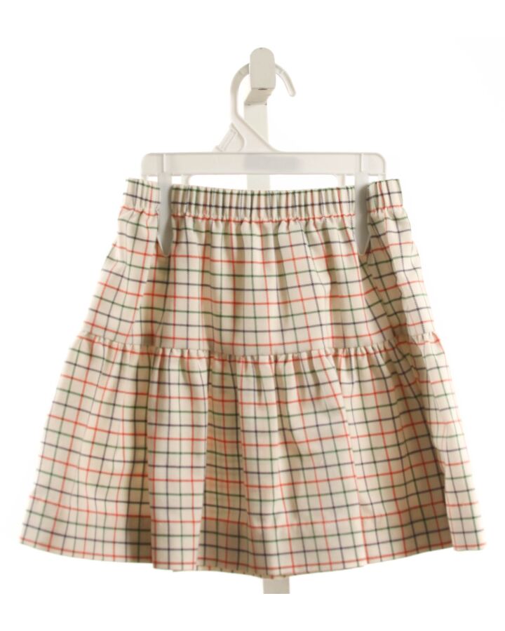 LITTLE ENGLISH  MULTI-COLOR  PLAID  SKIRT