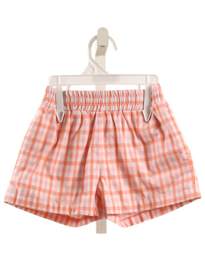 THE BEAUFORT BONNET COMPANY  PINK  PLAID  SHORTS