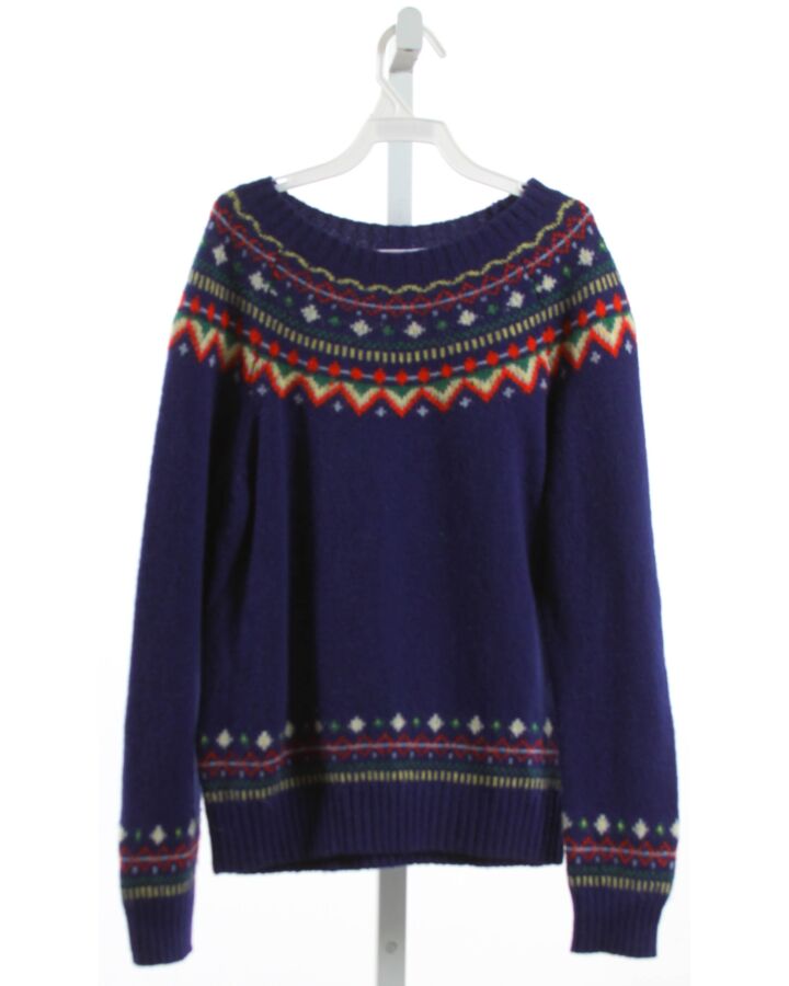 CPC  BLUE WOOL   SWEATER