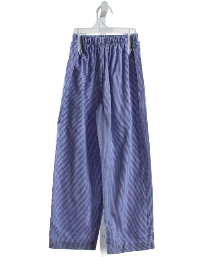 VIVE LA FETE  BLUE  GINGHAM  PANTS