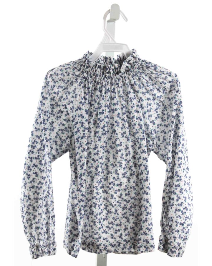 BISBY BY LITTLE ENGLISH  BLUE  FLORAL  SHIRT-LS