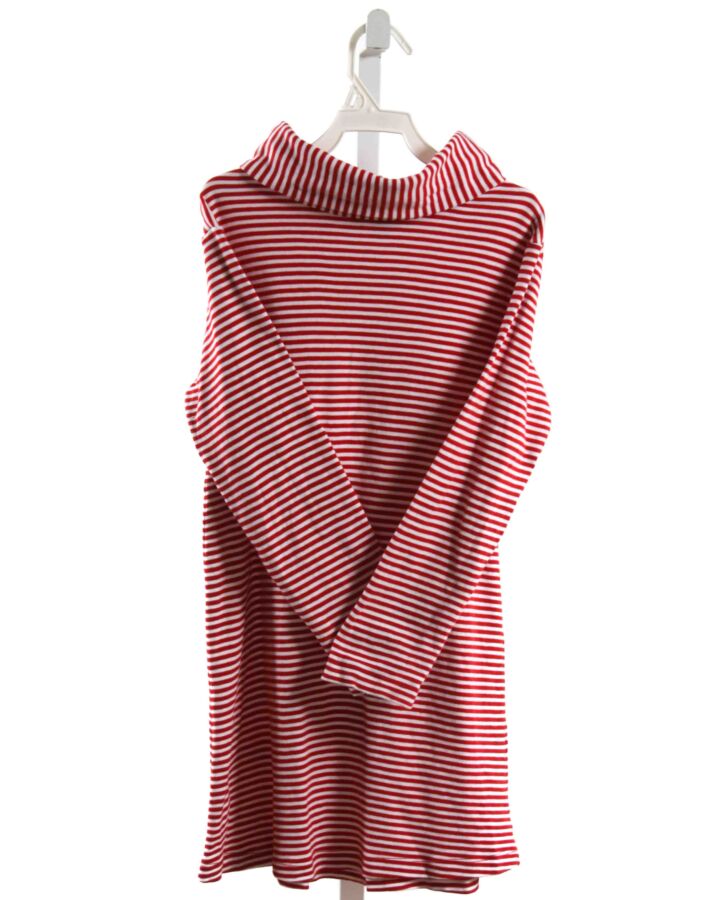 J. BAILEY  RED  STRIPED  KNIT DRESS