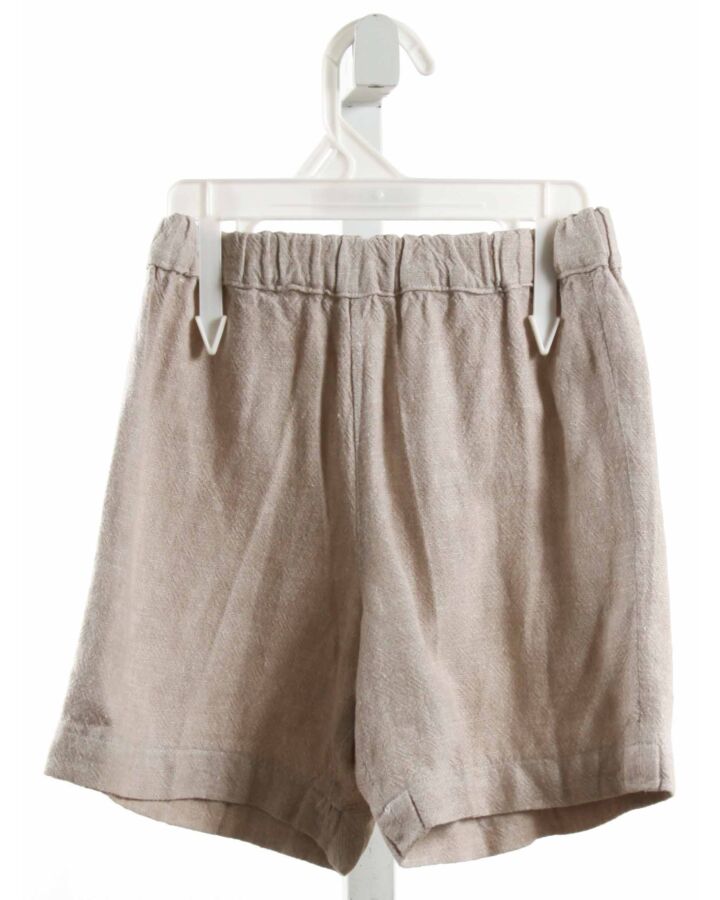 NO TAG  BROWN LINEN   SHORTS