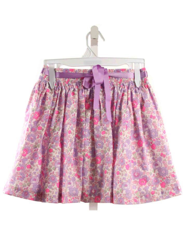 LILY ROSE  PURPLE  FLORAL  SKIRT