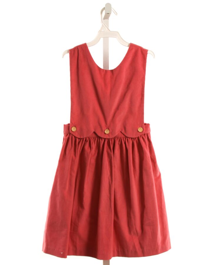 LITTLE ENGLISH  RED CORDUROY   DRESS