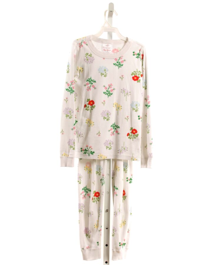 HANNA ANDERSSON  WHITE  FLORAL  LOUNGEWEAR