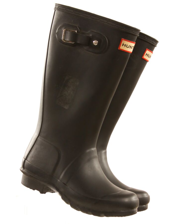 HUNTER BLACK BOOTS  *VGU SIZE CHILD 1