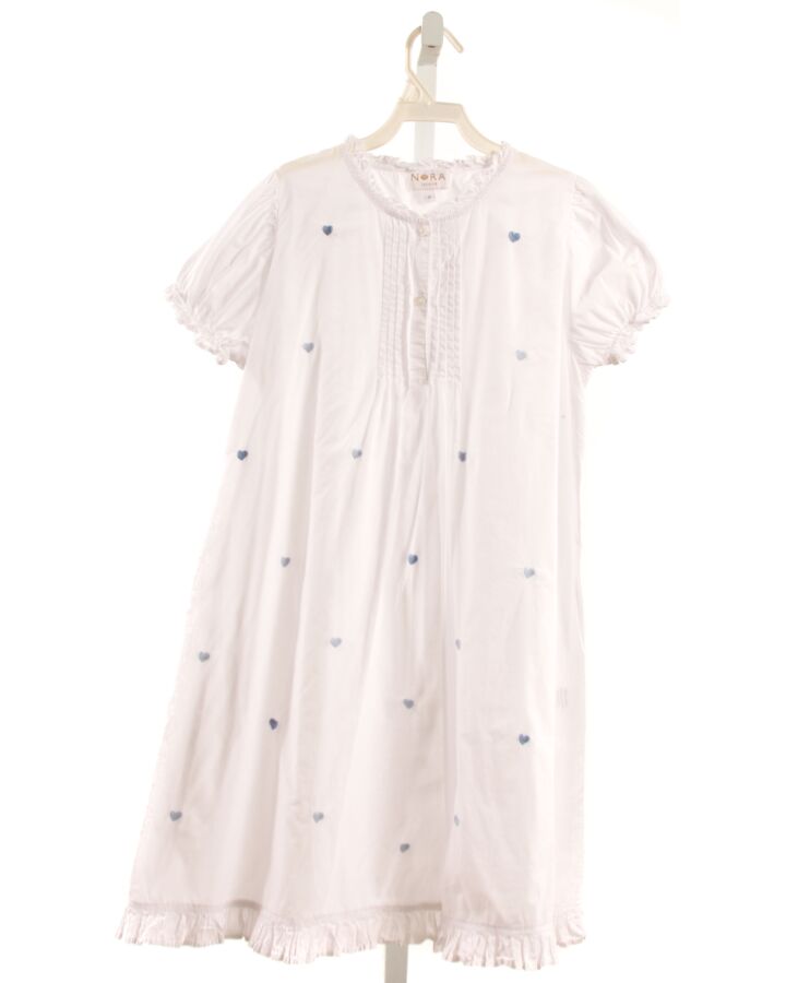 NORA LAYETTE  WHITE   EMBROIDERED LOUNGEWEAR