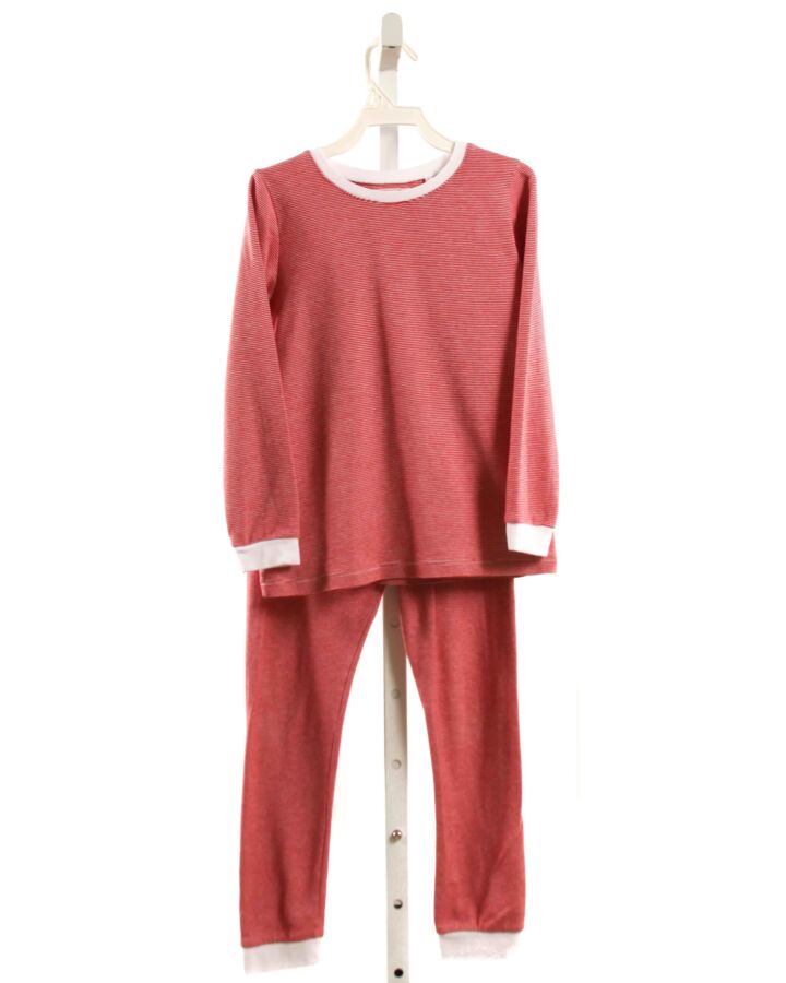LILA + HAYES  RED  STRIPED  LOUNGEWEAR