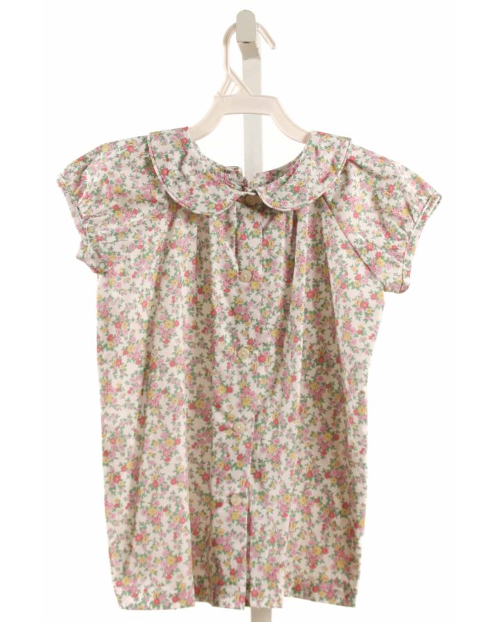 MARY & GRACE  PINK  FLORAL  DRESS SHIRT