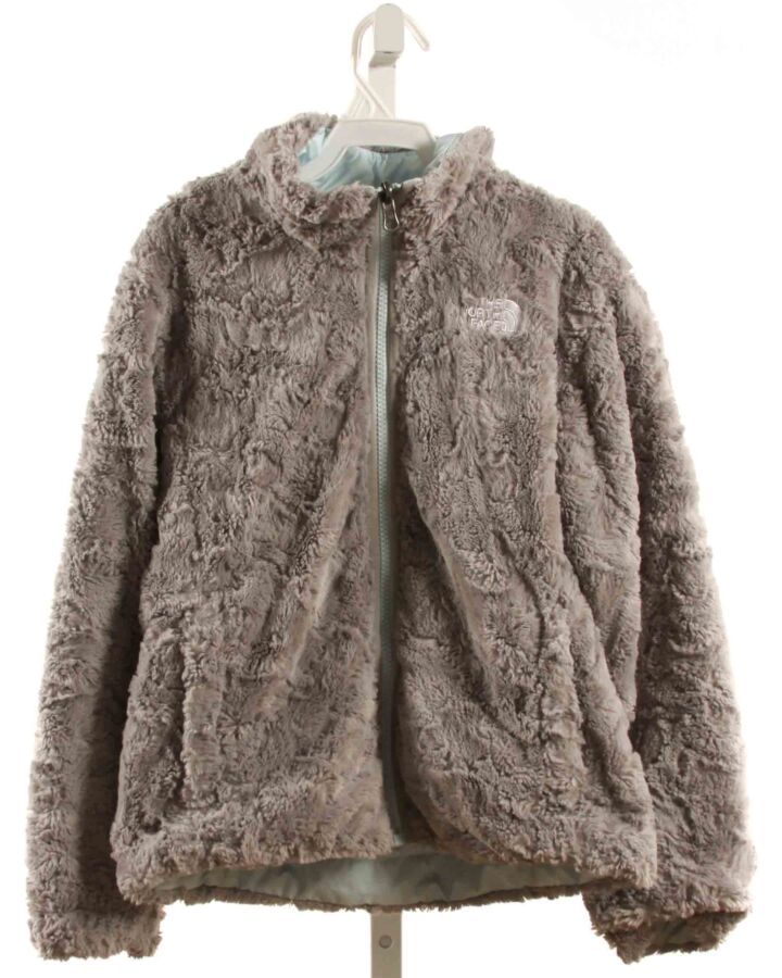 NORTH FACE  GRAY FLEECE   OUTERWEAR