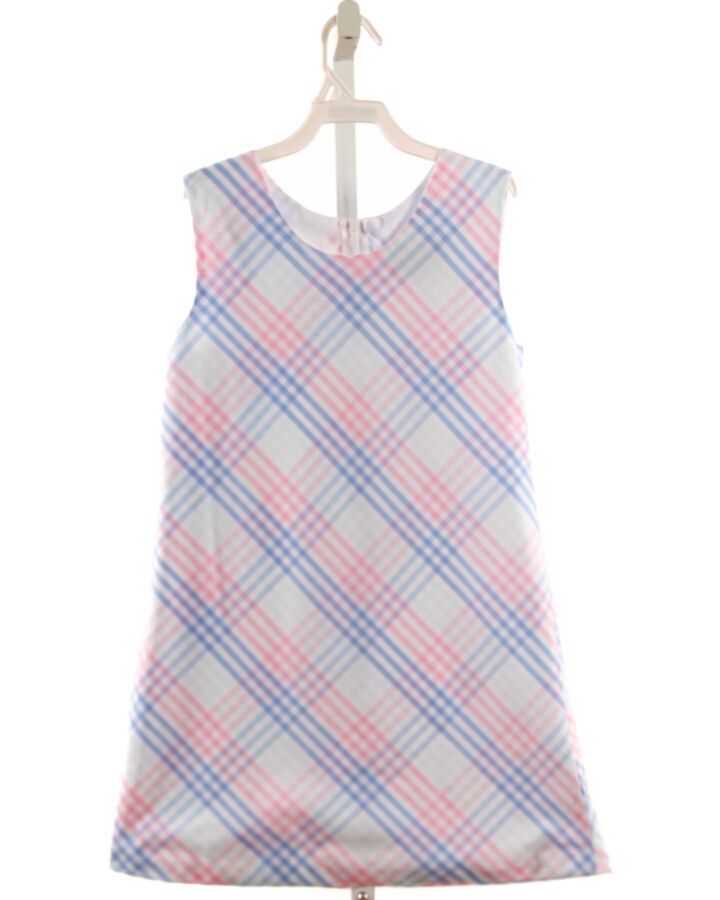 THE BEAUFORT BONNET COMPANY  LT BLUE  PLAID  DRESS