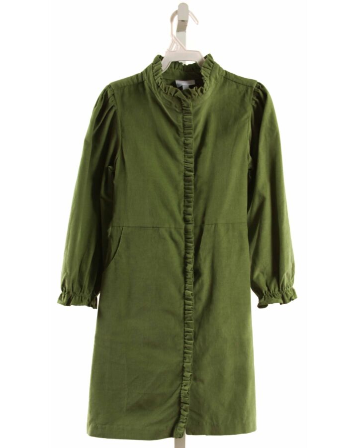 LITTLE ENGLISH  GREEN CORDUROY   DRESS