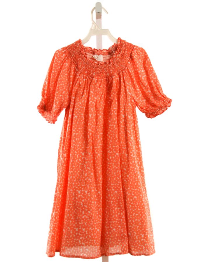 CREWCUTS  ORANGE  FLORAL  DRESS