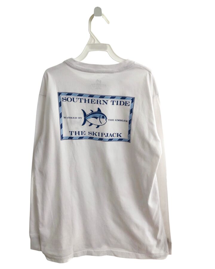 SOUTHERN TIDE  WHITE    KNIT LS SHIRT