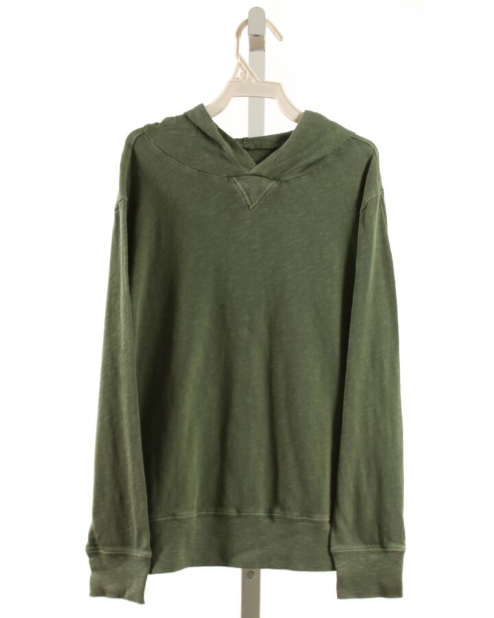 CREWCUTS  GREEN    KNIT LS SHIRT