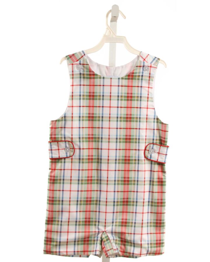 LITTLE ENGLISH  MULTI-COLOR  PLAID  JON JON