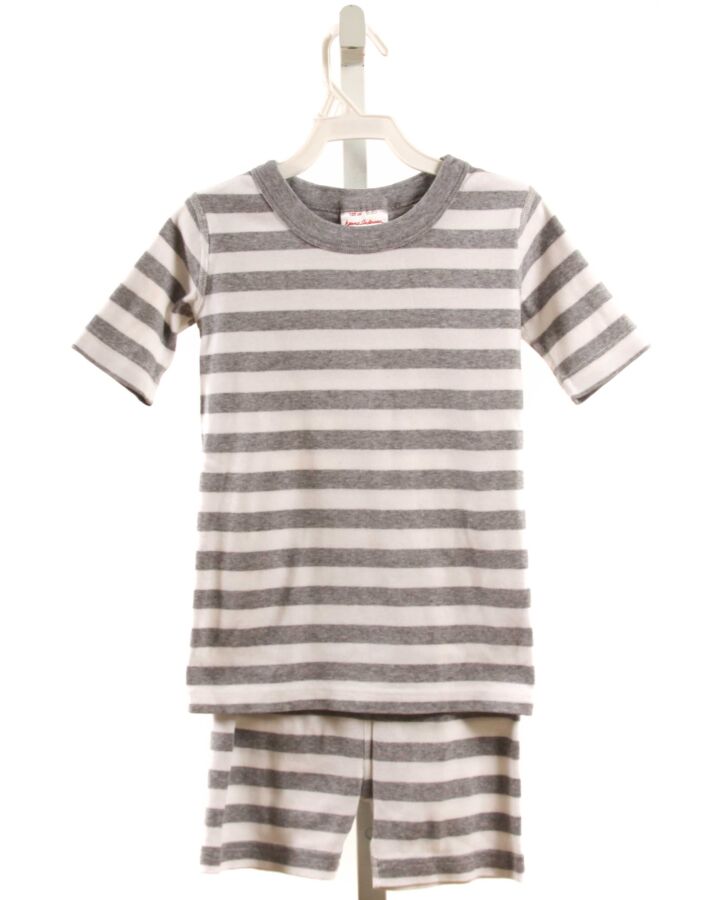 HANNA ANDERSSON  GRAY KNIT STRIPED  LOUNGEWEAR