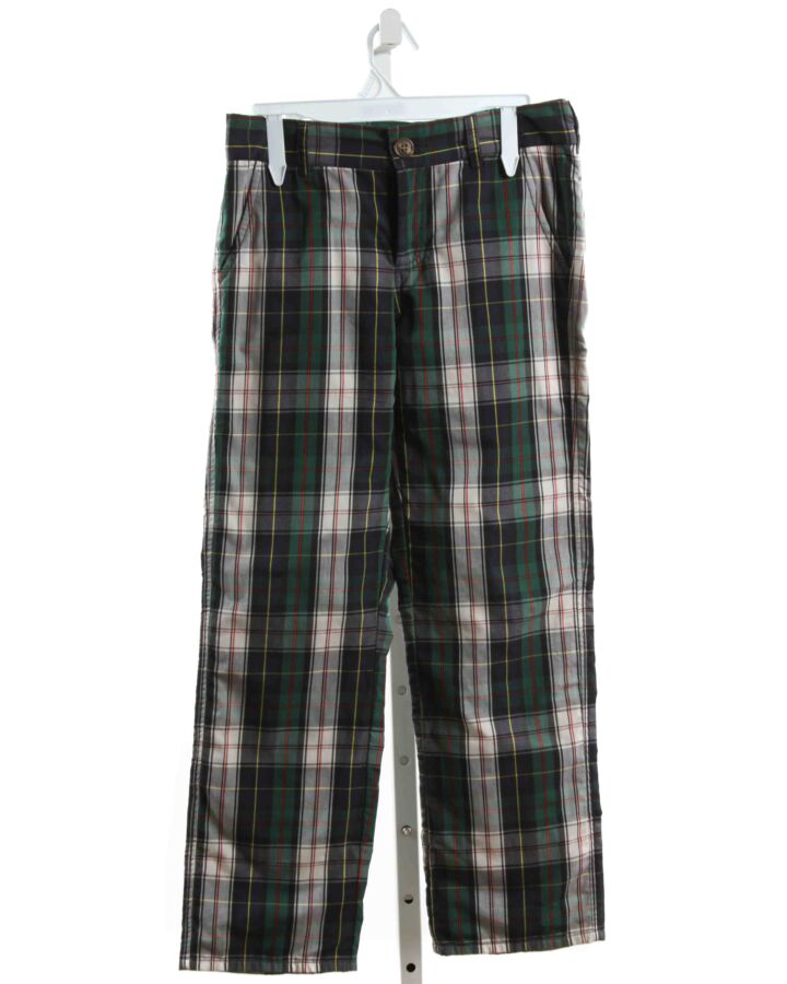 THE BEAUFORT BONNET COMPANY  GREEN  PLAID  PANTS