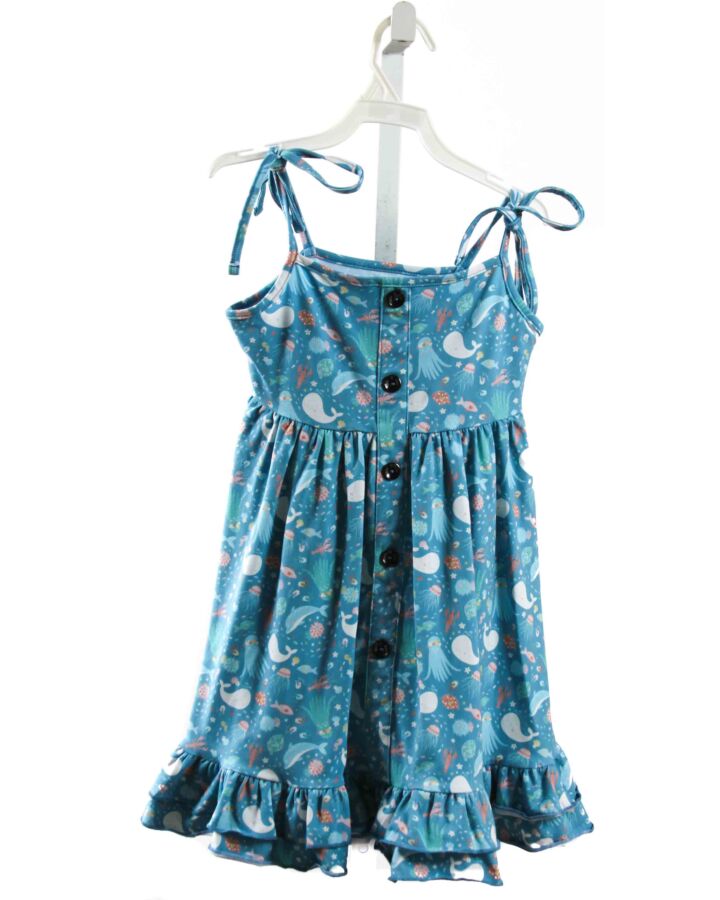 GIGI AND MAX  BLUE  KNIT DRESS