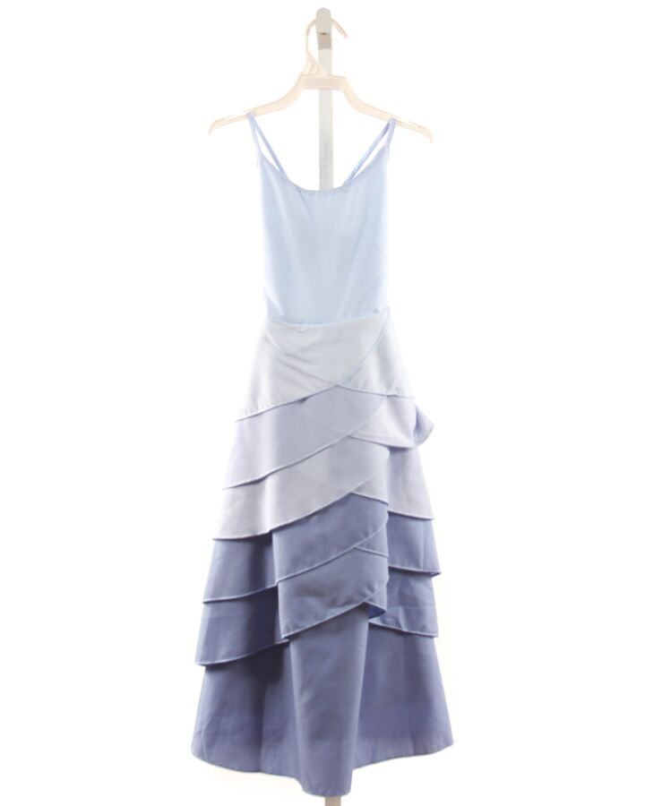 MIA BELLE GIRLS  BLUE    PARTY DRESS