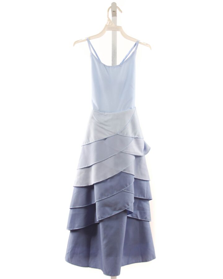MIA BELLE GIRLS  BLUE    PARTY DRESS