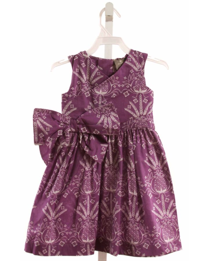 KATE QUINN  PURPLE    DRESS WITH BOW