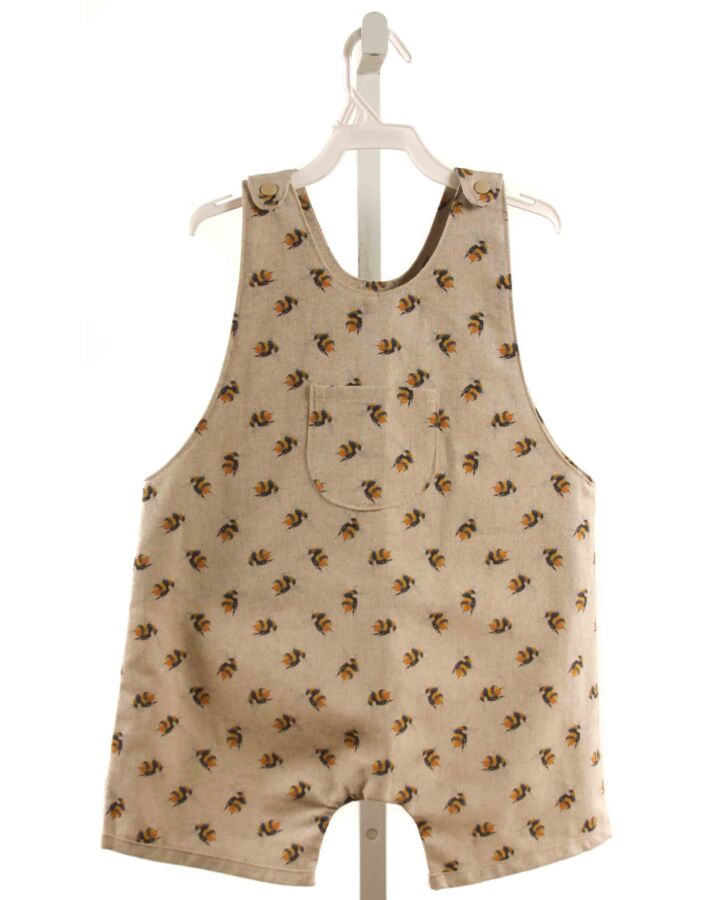 ASHLEY ROSE BROWN PRINTED DESIGN SHORTALL